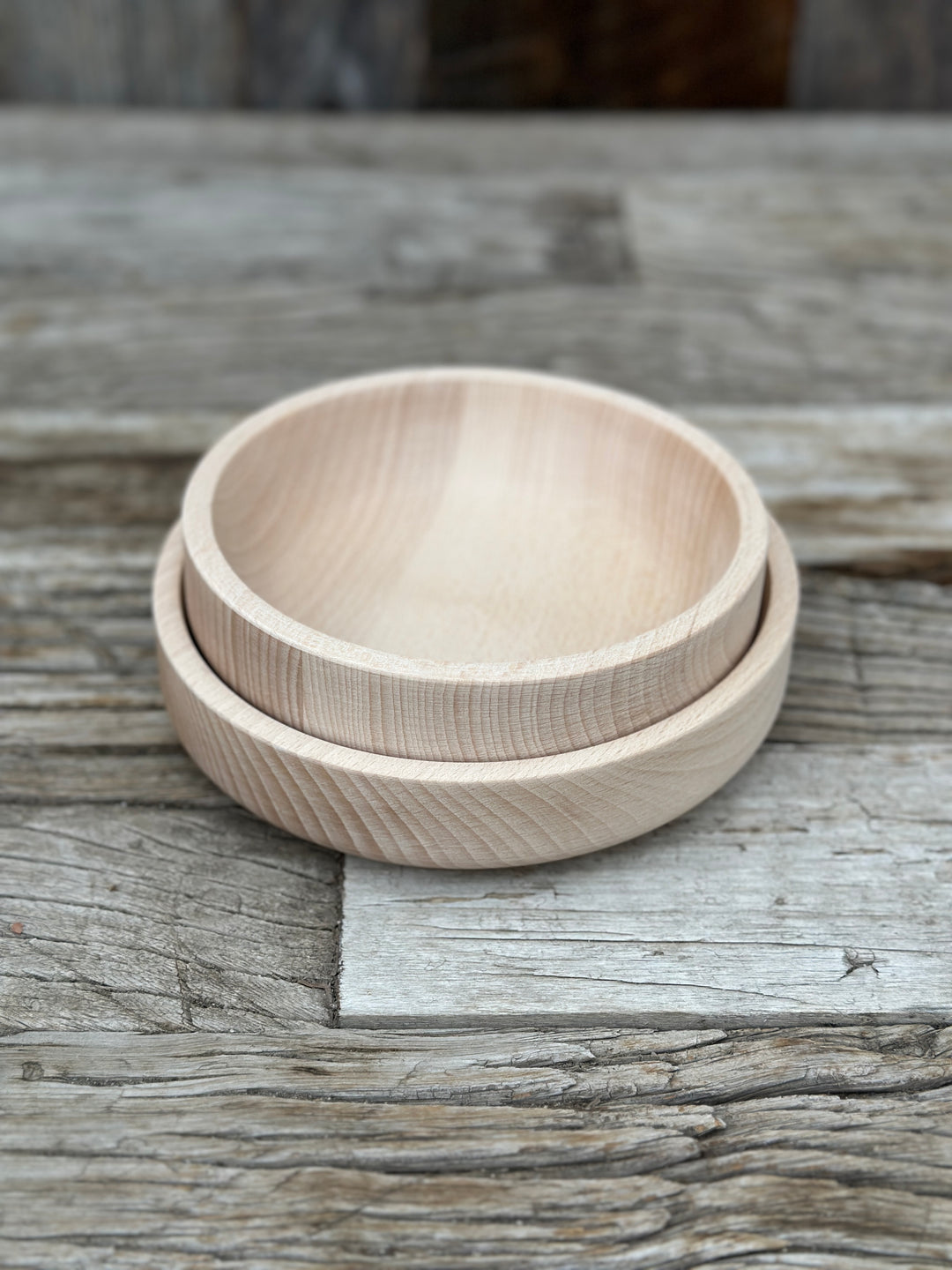 Earth & Nest Wooden Bowl 7.0"x1.5"
