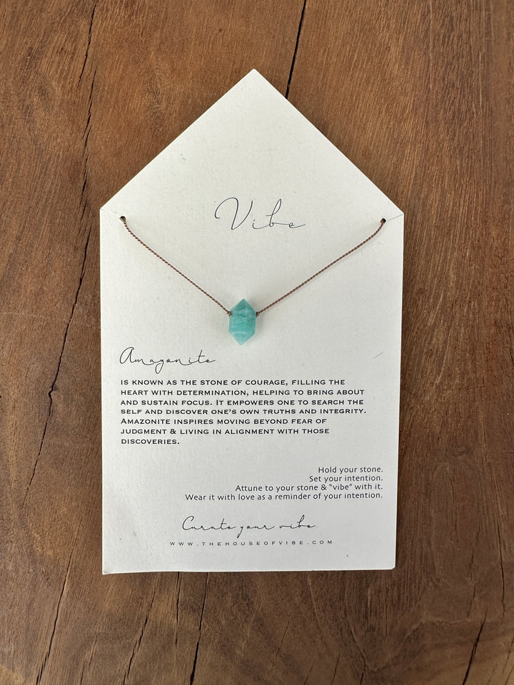 Vibe Necklace Amazonite
