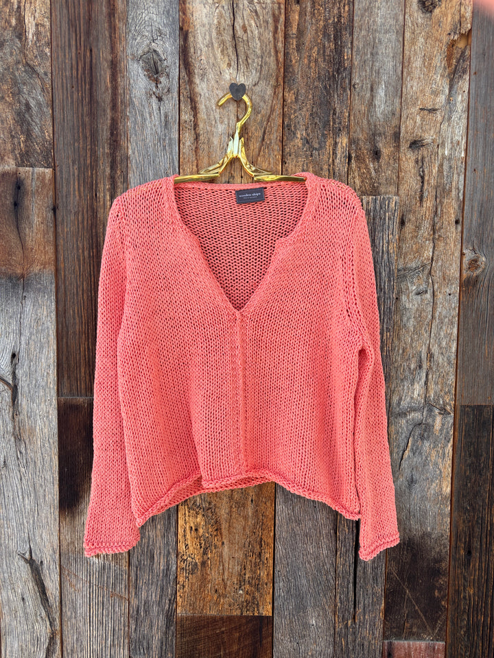 Wooden Ships Julianna Chunky Top Soft Apricot