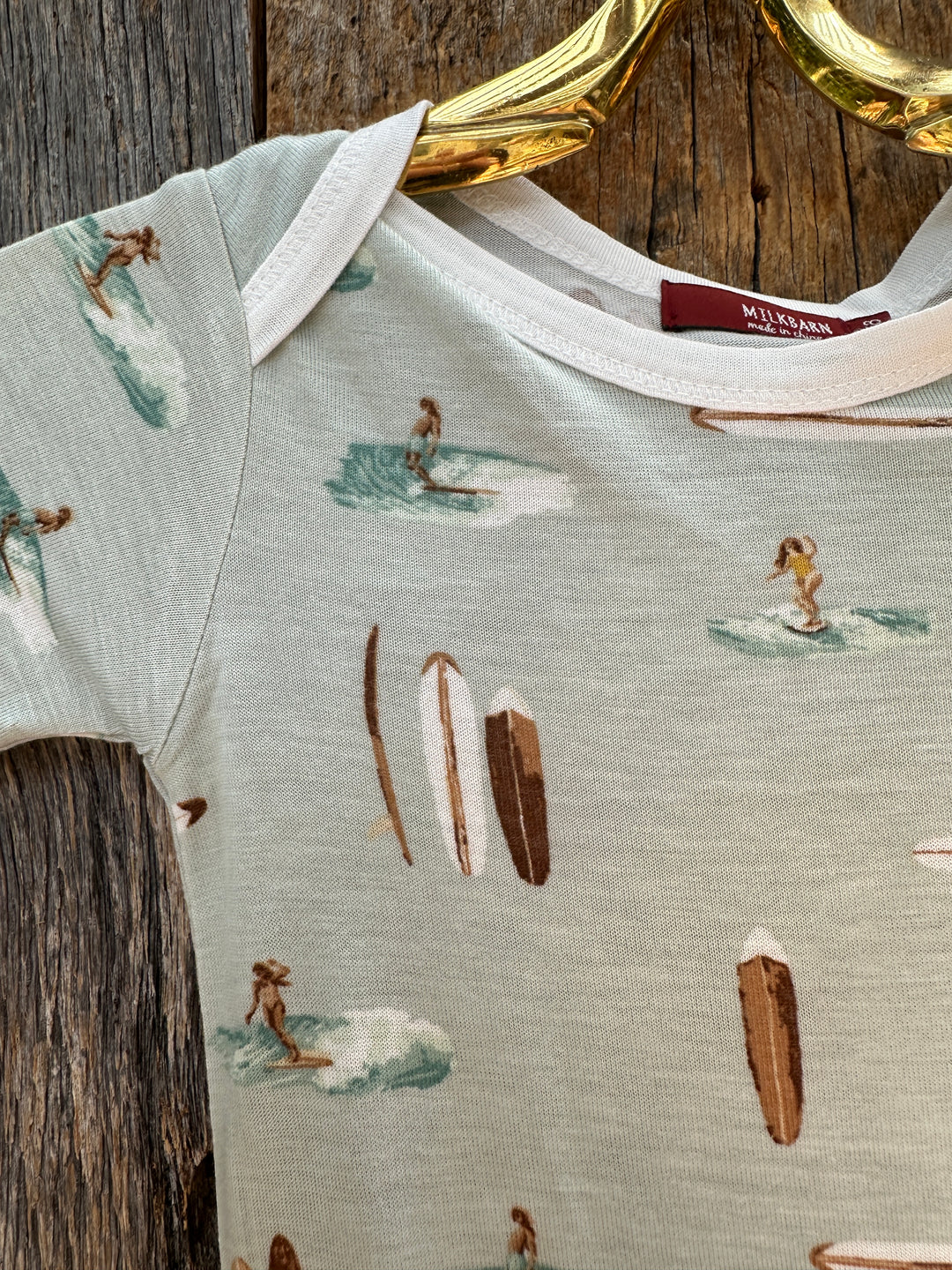 Milkbarn L/S One Piece Vintage Surf