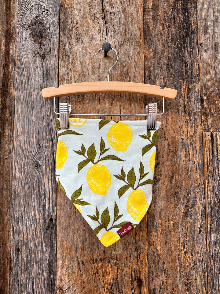Milkbarn Kerchief Bib Lemon 41089