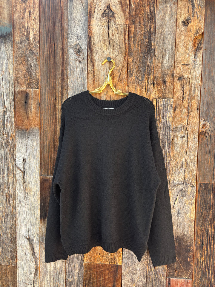Z Supply Snowed In Sweater Black