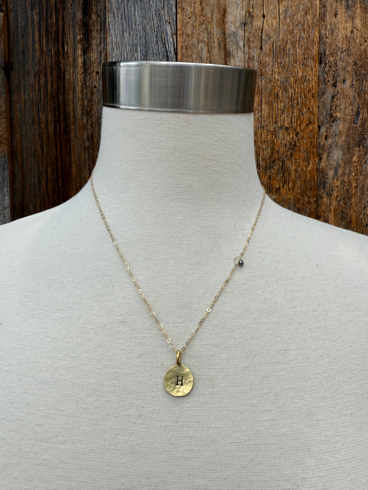 CLP Circle Charm Necklace - H