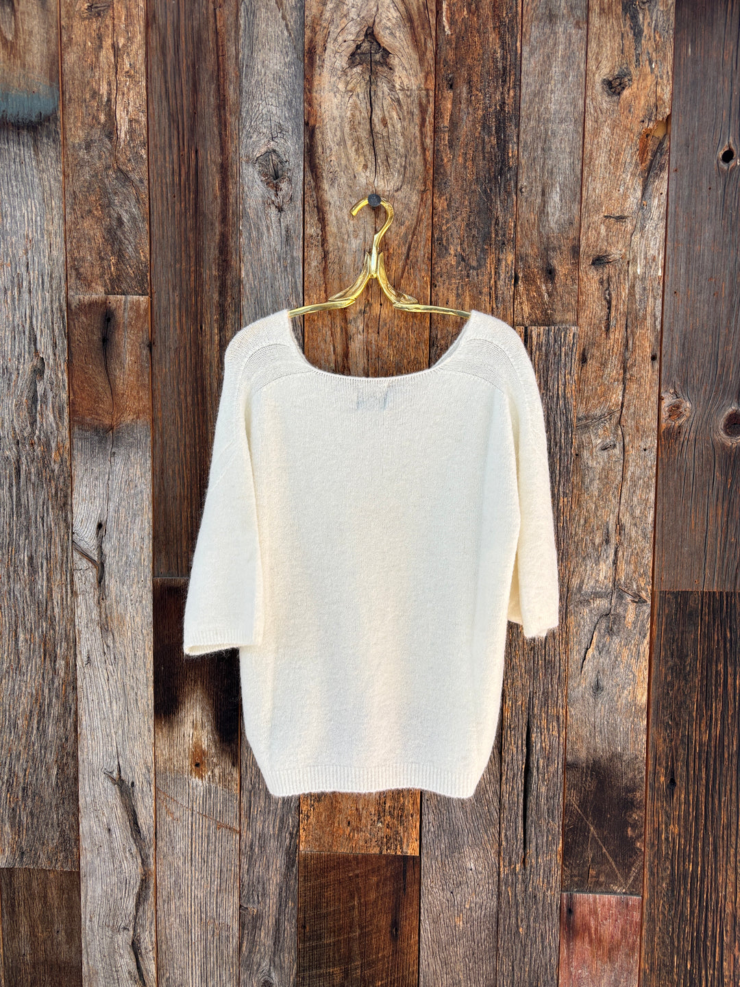 Milio Milano Boucle Knit Panna Cotta