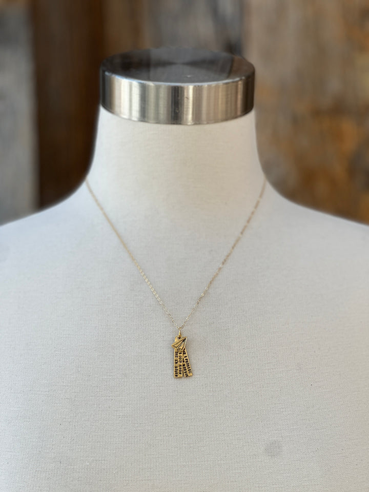 Chocolate & Steel David Bowie 16"-18" GV w/ Charm