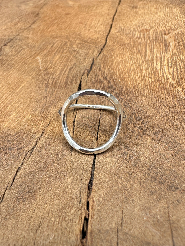 Elizabeth Nicole Full Circle Ring SS R06