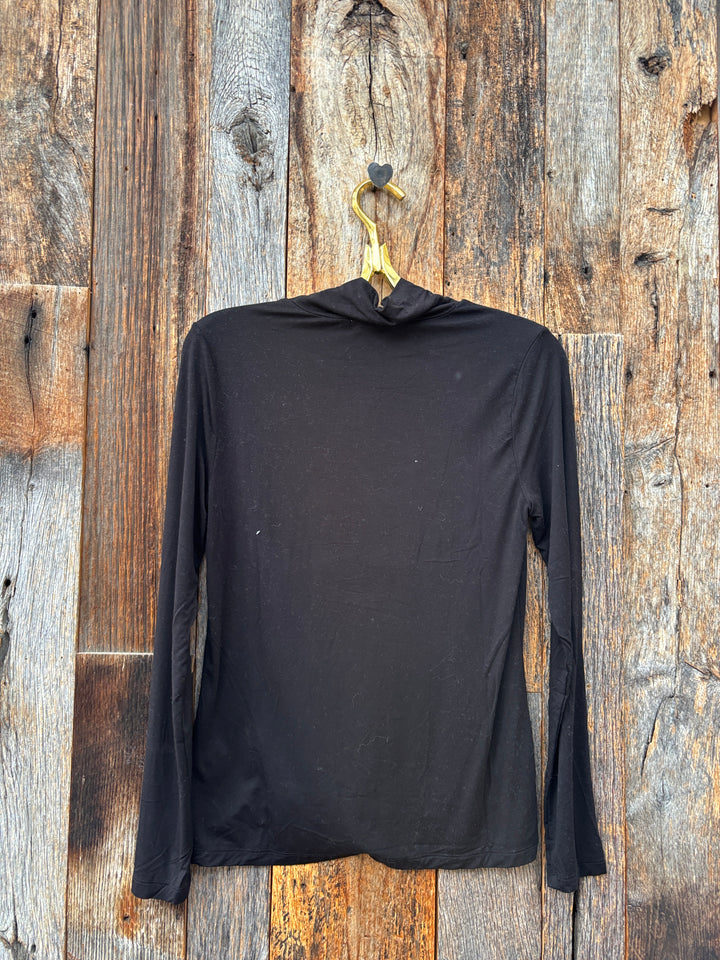 Dylan Essential Turtleneck Black