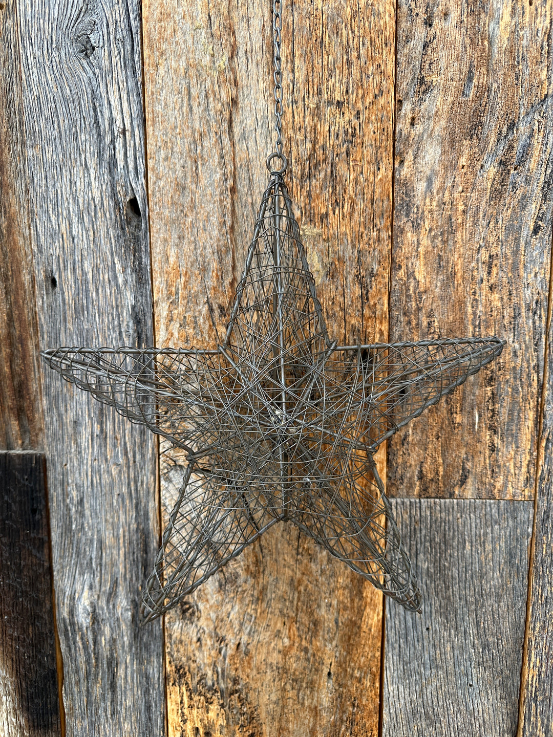 Homart Wire Star Rust Large