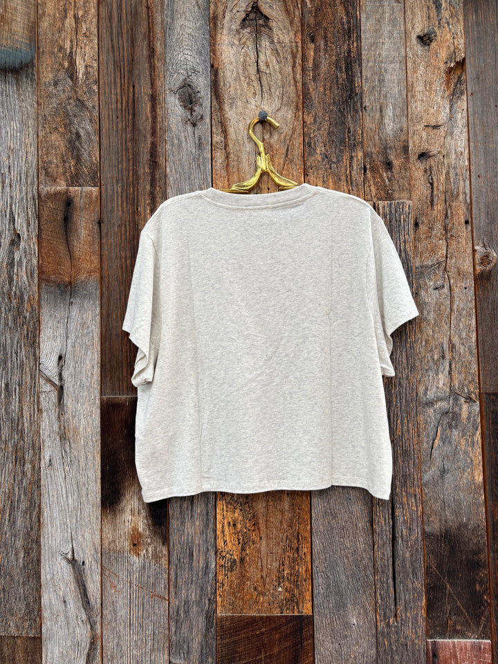 American Vintage T-Shirt Ypawood Gris Chine