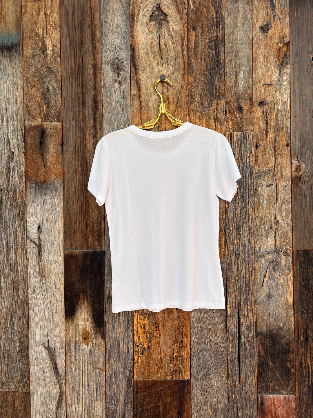 Project Social T You Got It Washed Baby Tee White