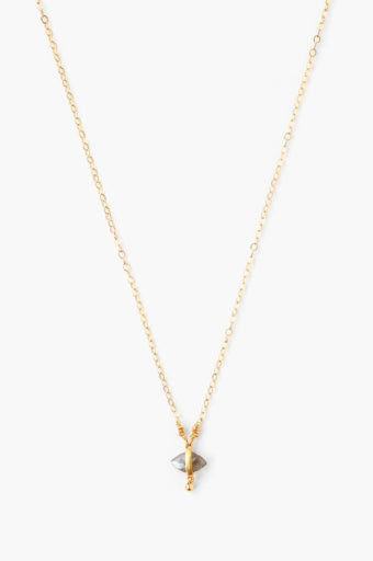 Chan Luu Labradorite Necklace Gold NG-13943