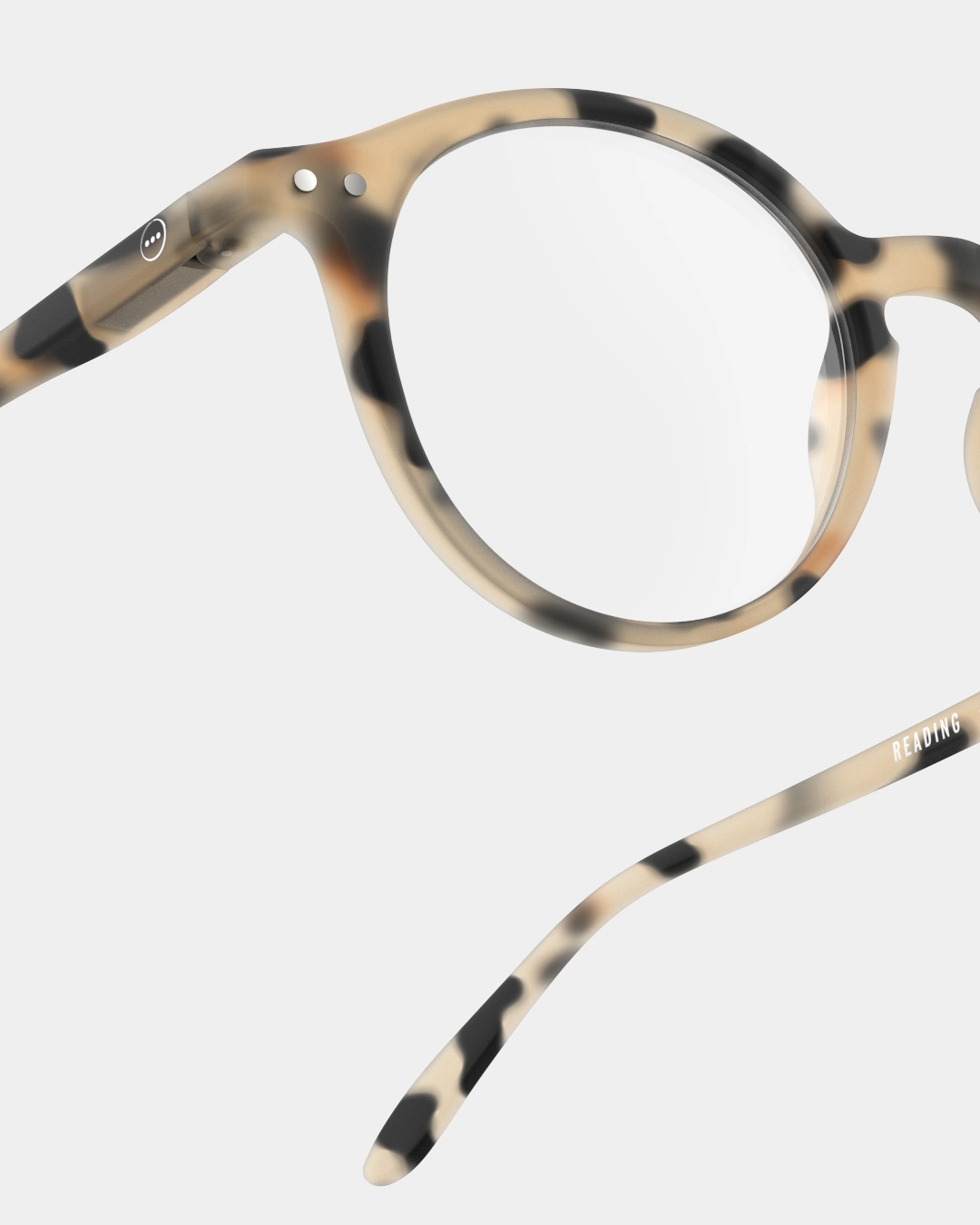 Izipizi Reading Glasses - D - Light Tortoise