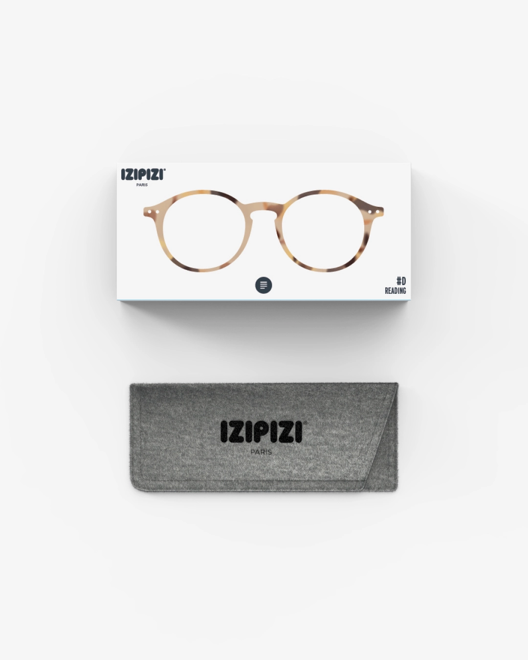 Izipizi Reading Glasses - D - Light Tortoise
