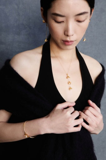 Chan Luu Bellflower Drop Gold NG-15412