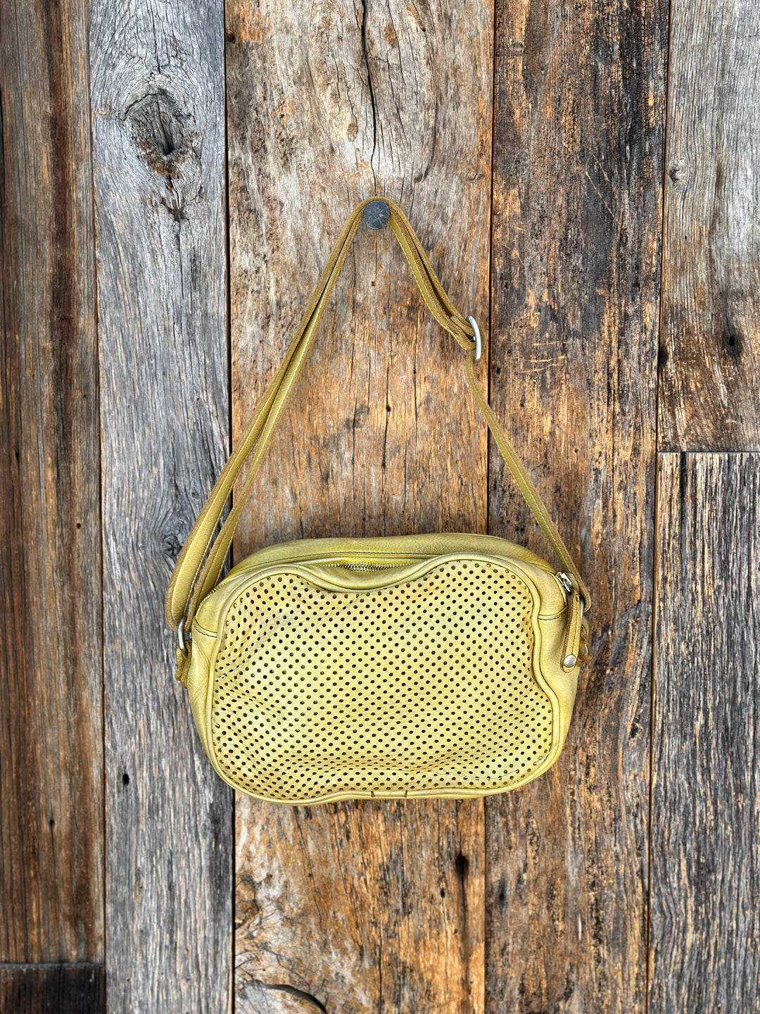 Vive La Difference Outsight Dots Handbag 04189 Lime Yellow