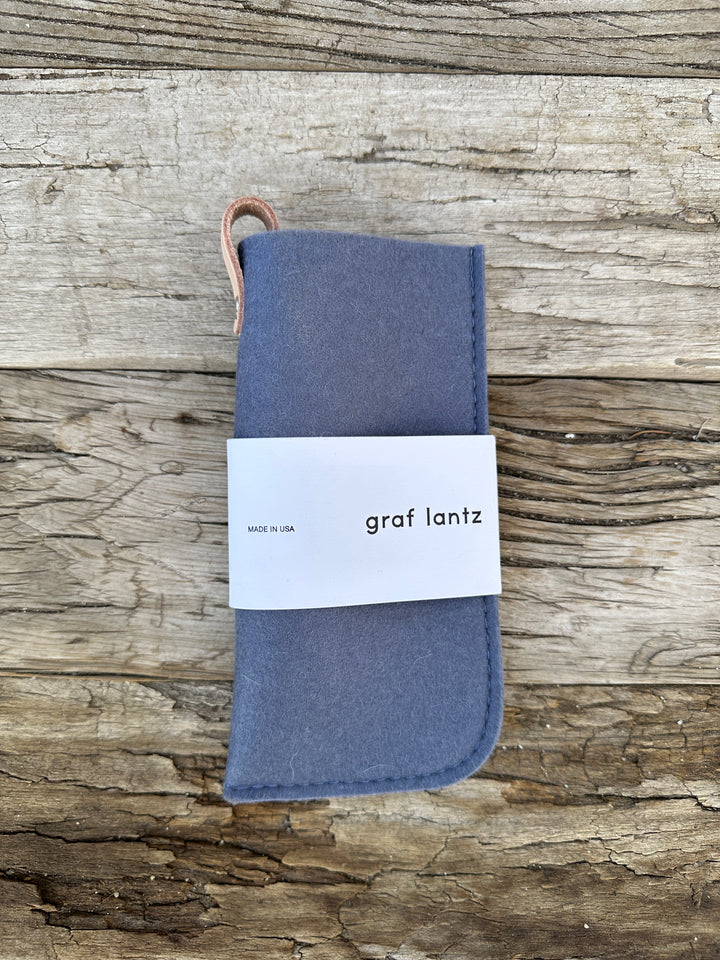Graf Lantz Classic Eyeglasses Sleeve- Horizon Felt