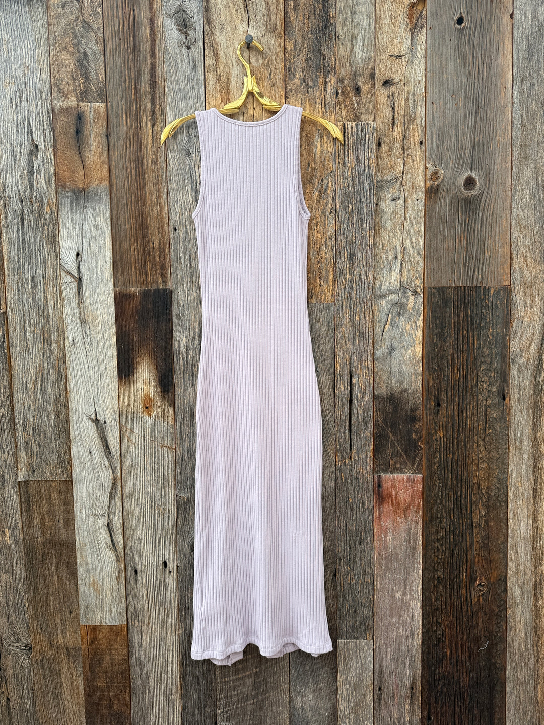 Project Social T Renata Snap Rib Tank Dress Violet