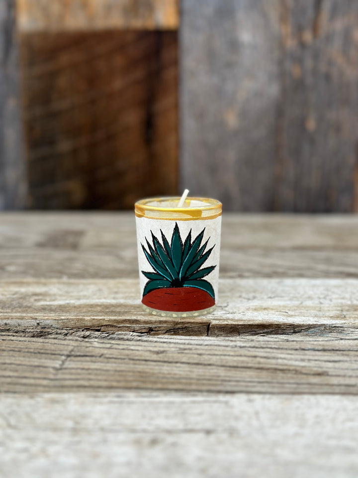 River Song Votive Agave Cactus