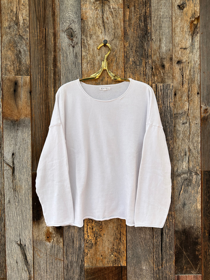 It Is Well Boxy Sweater Salt
