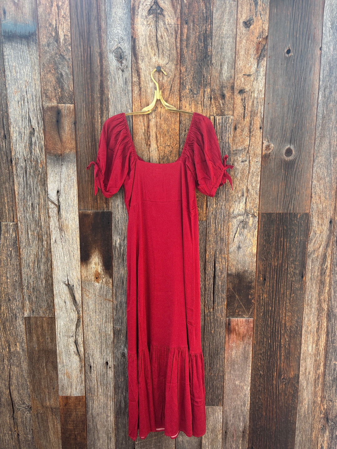 Saltwater Luxe Merle Midi Dress Scarlet