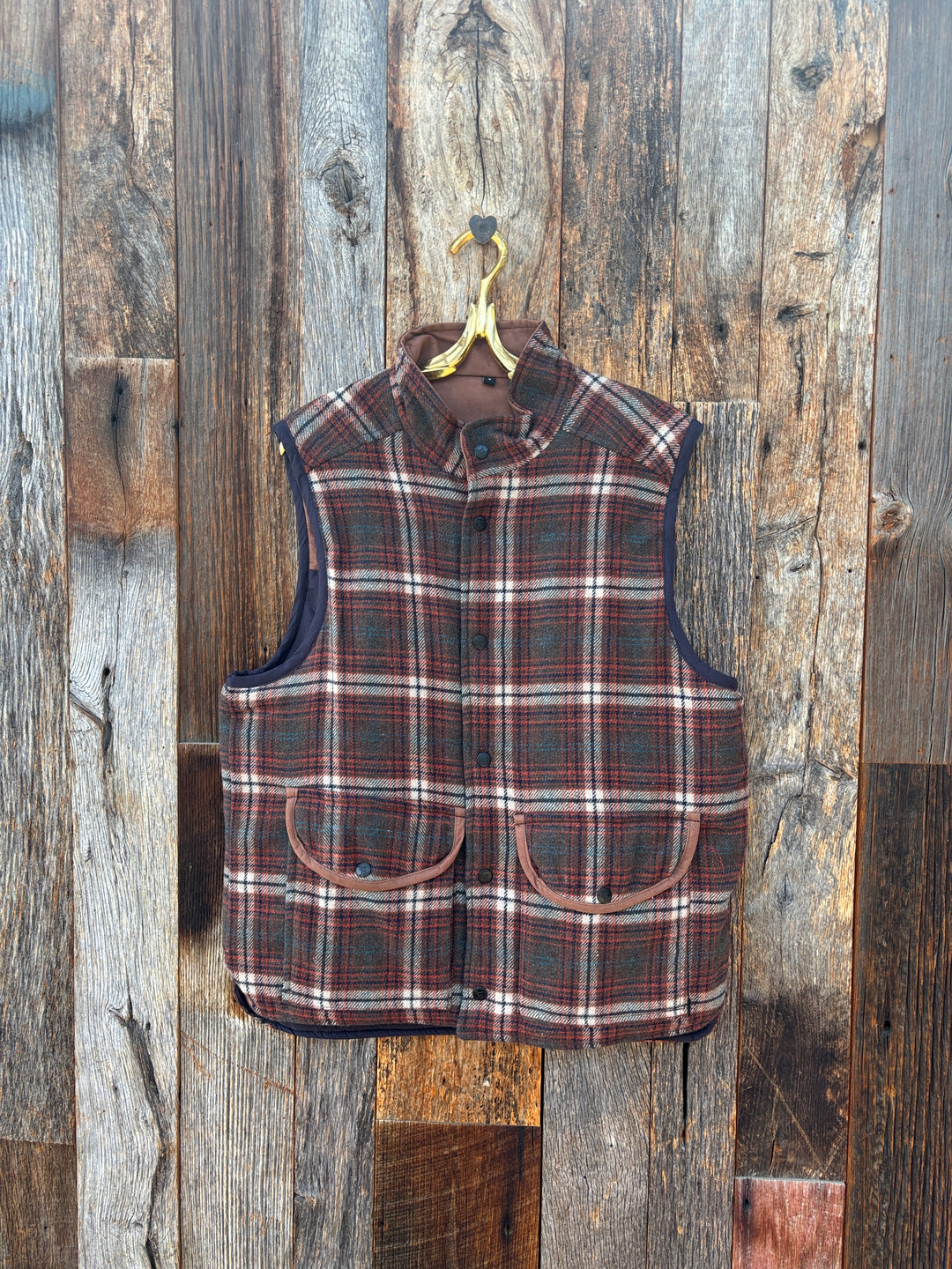 True Grit Sundance Vests Frontier Brown