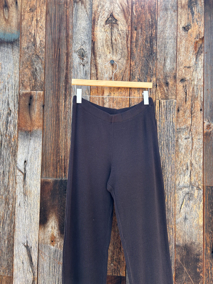 Dylan Brooks Waffle Elevated Pant Black