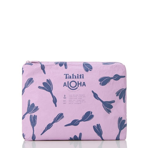 Aloha Collection Shell Lei Mid White/Navy