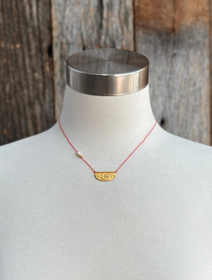 River Song Garden Talisman Necklace