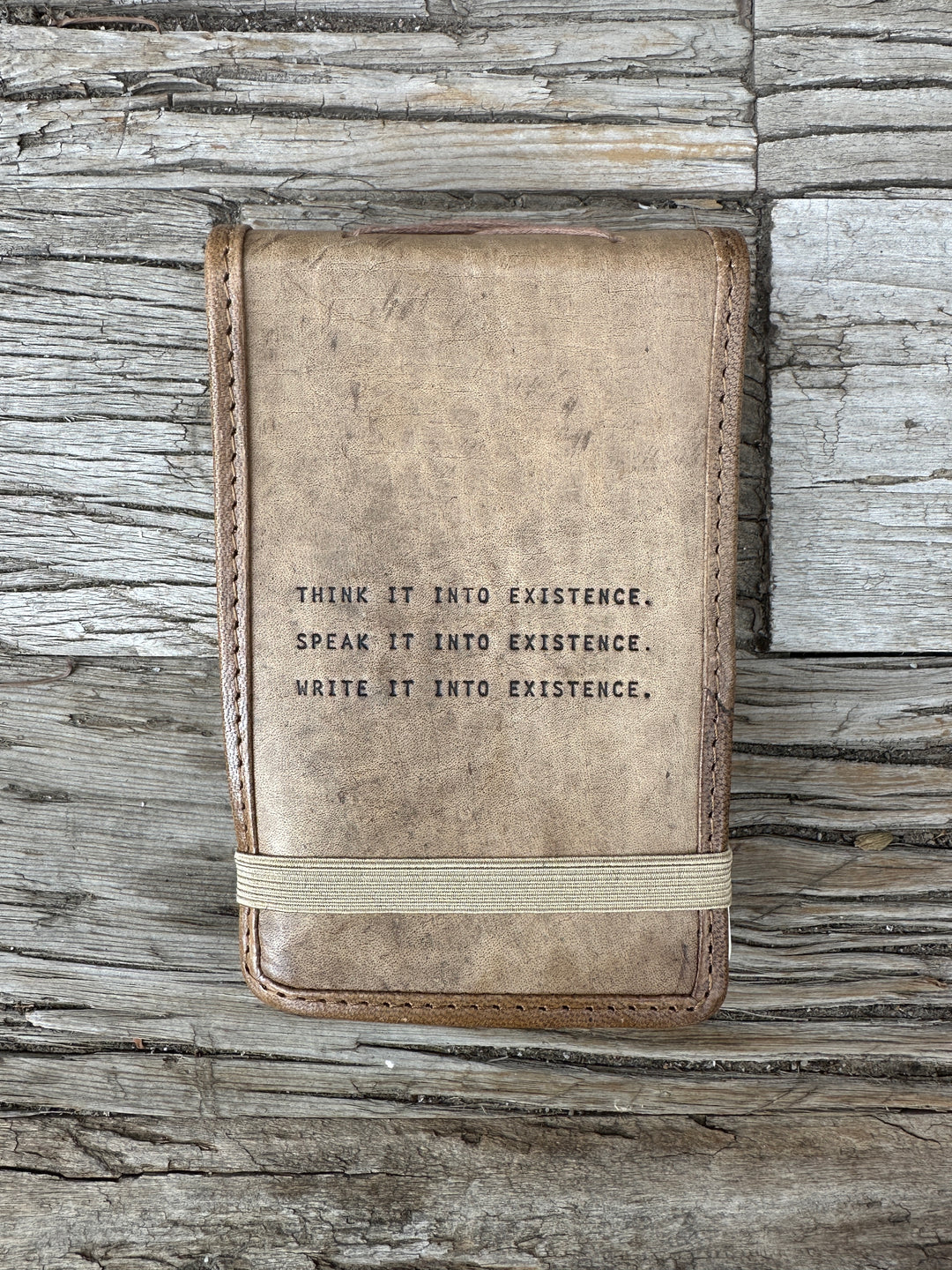 Sugarboo Mini Think, Speak, Write Leather Journal LJ235