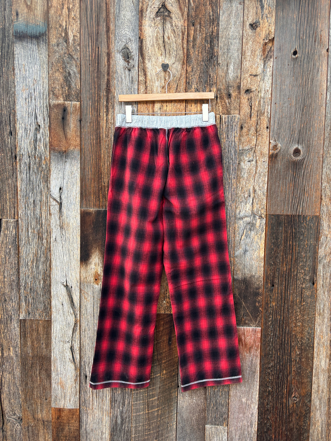 True Grit Alpine Flannel Pant Red/Black