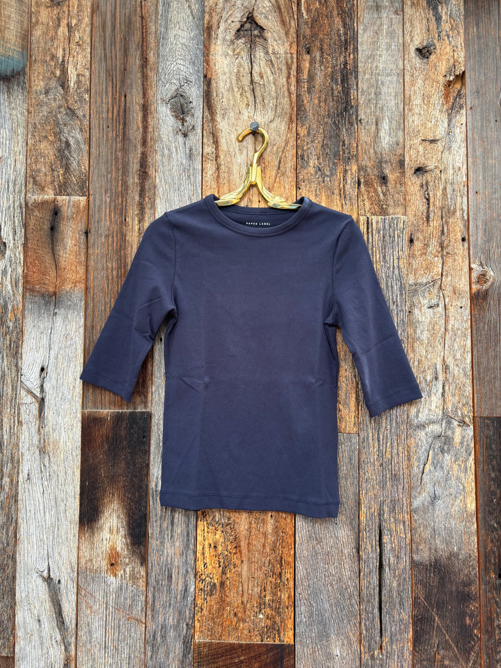 Paper Label Akari Crewneck Midnight