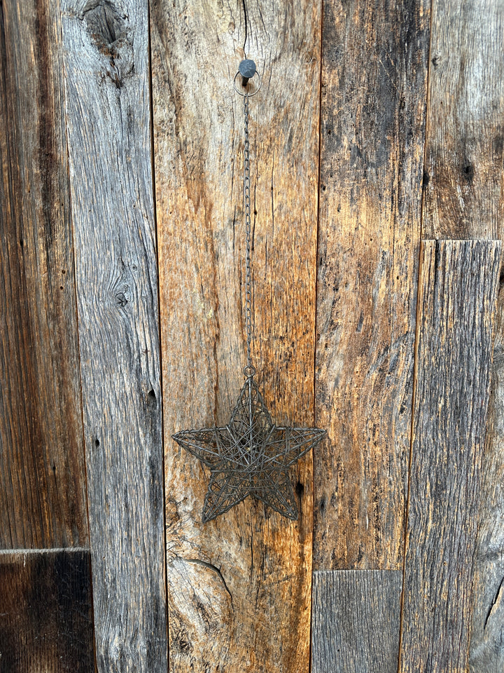 Homart Wire Star Rust Small