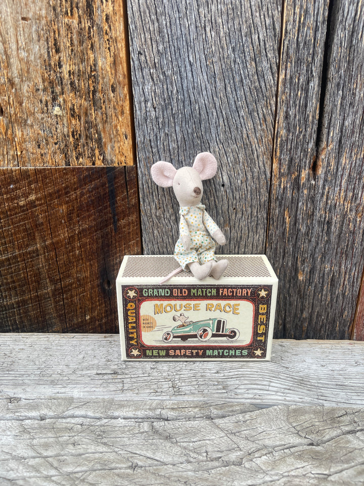 Maileg Little Brother Mouse in Matchbox 17-4101-00