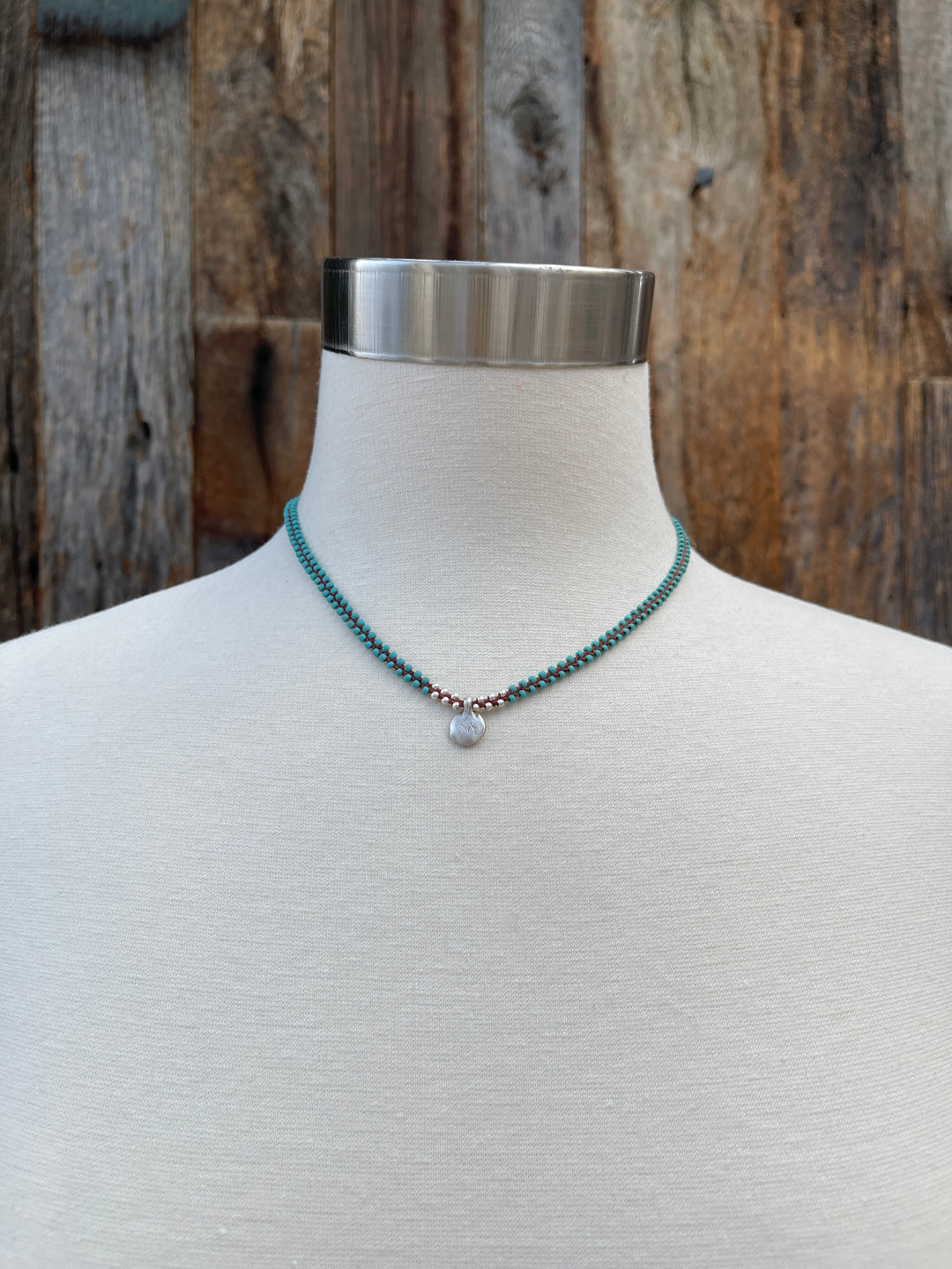 Minetta Turquoise w/ Dot Pendant