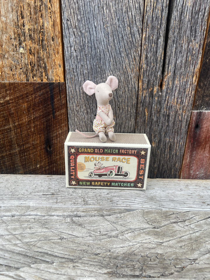 Maileg Little Sister Mouse in Matchbox 17-4100-00