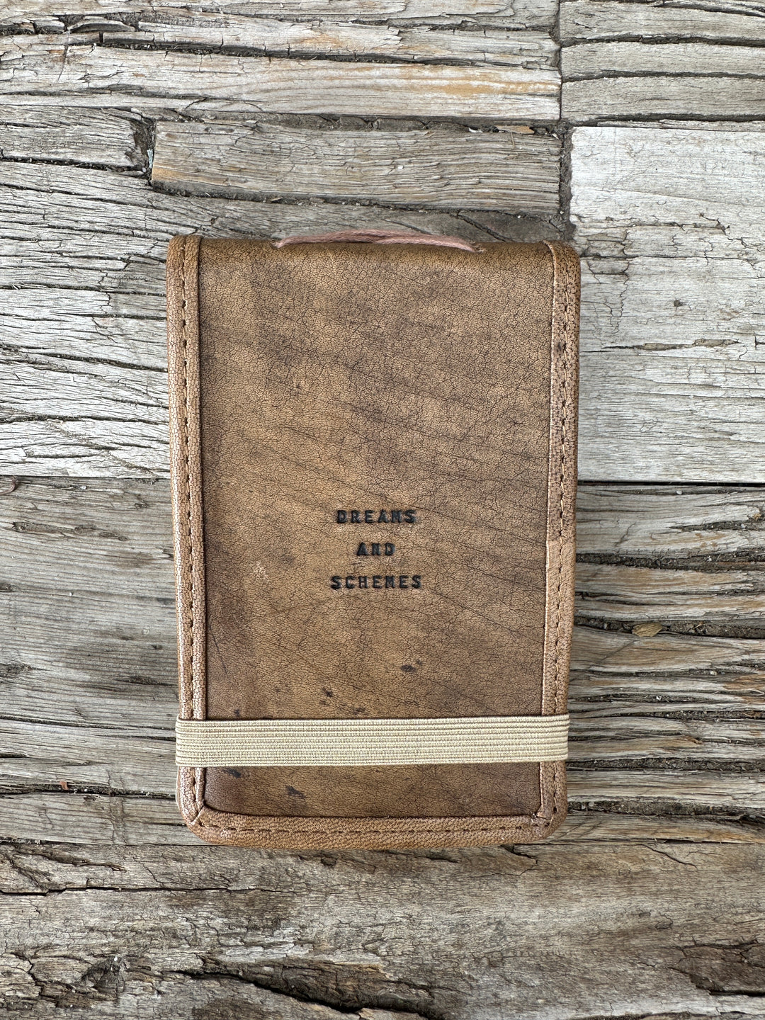 Sugarboo Mini Dreams and Schemes Leather Journal 4x6 LJ222