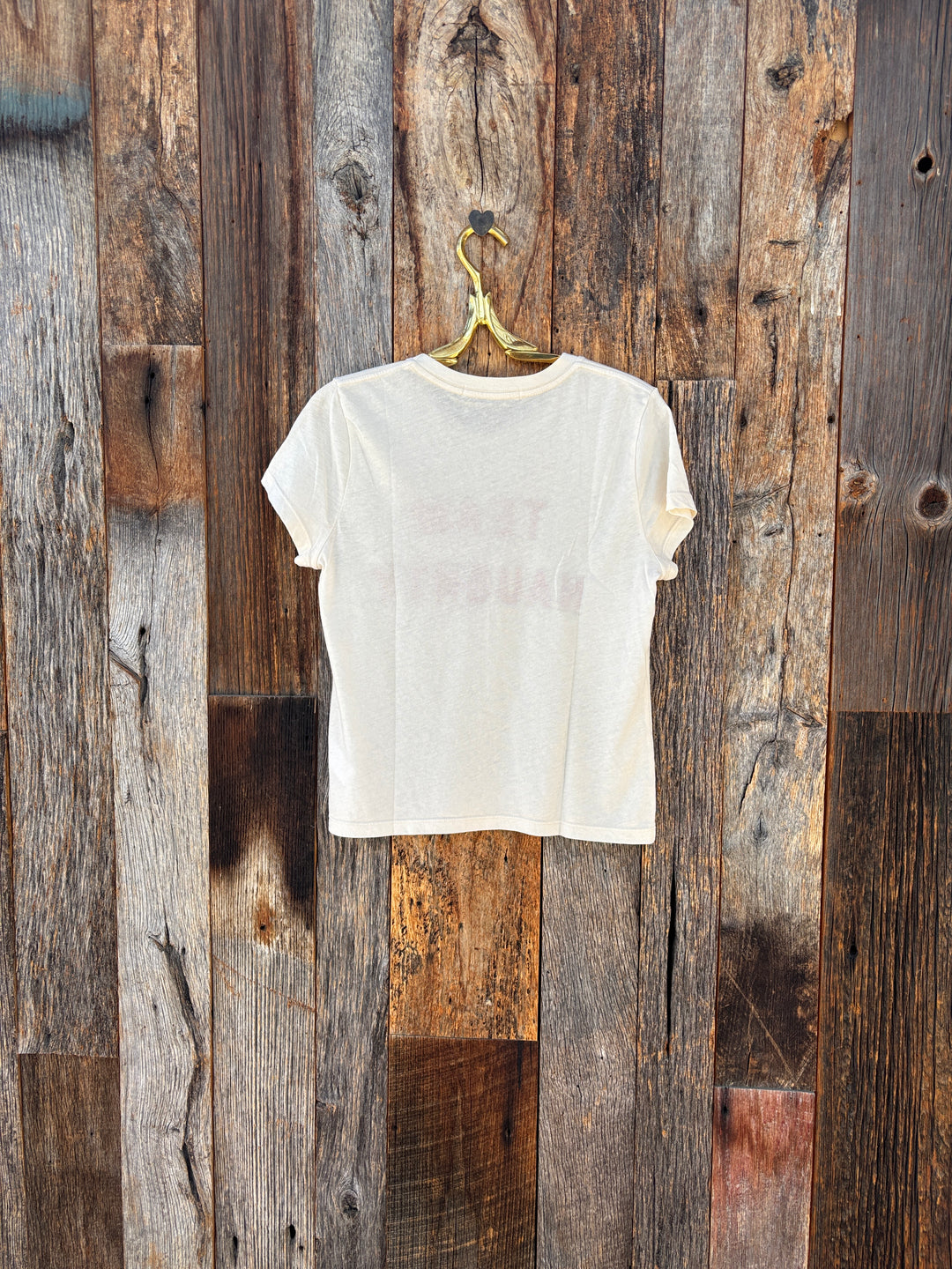 Project Social T Team Naughty Baby Tee Cream