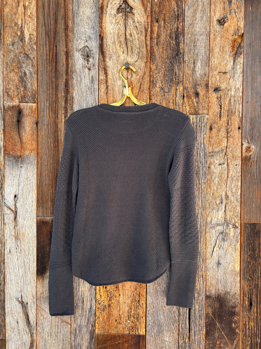 Dylan Stella Sweater Snap Cuff Black