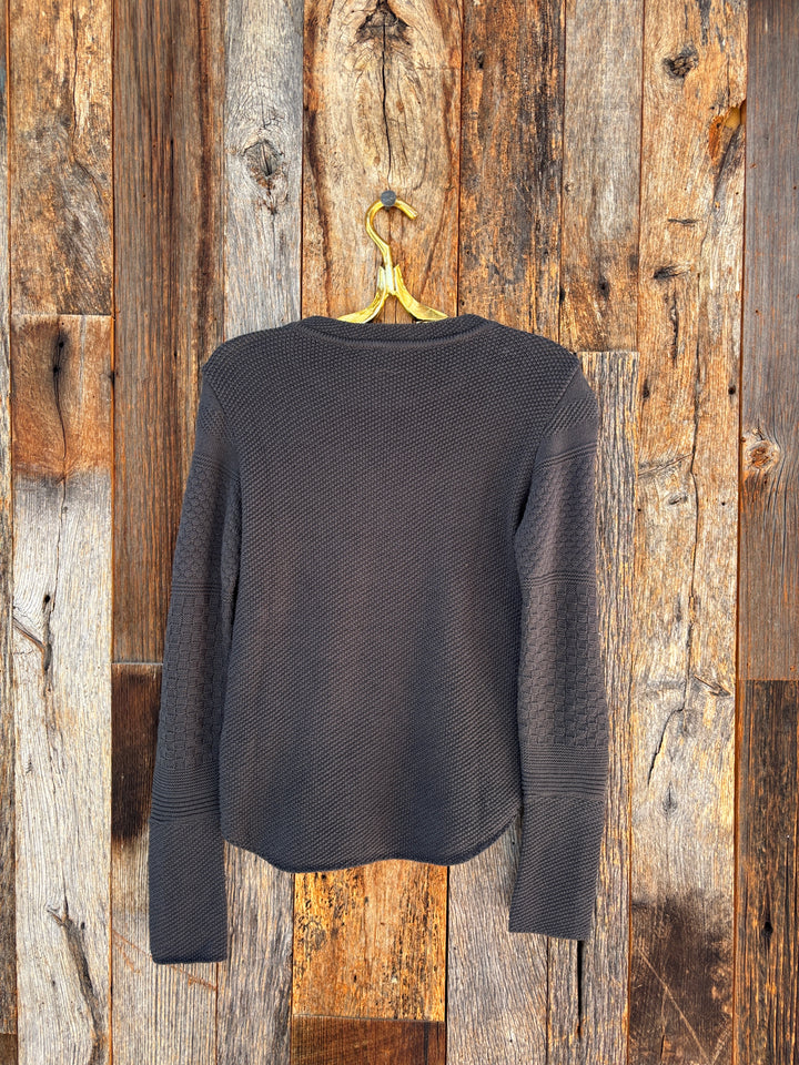 Dylan Stella Sweater Snap Cuff Black